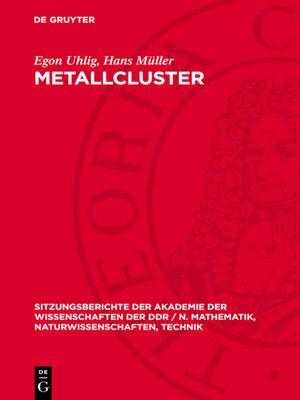 cover image of Metallcluster